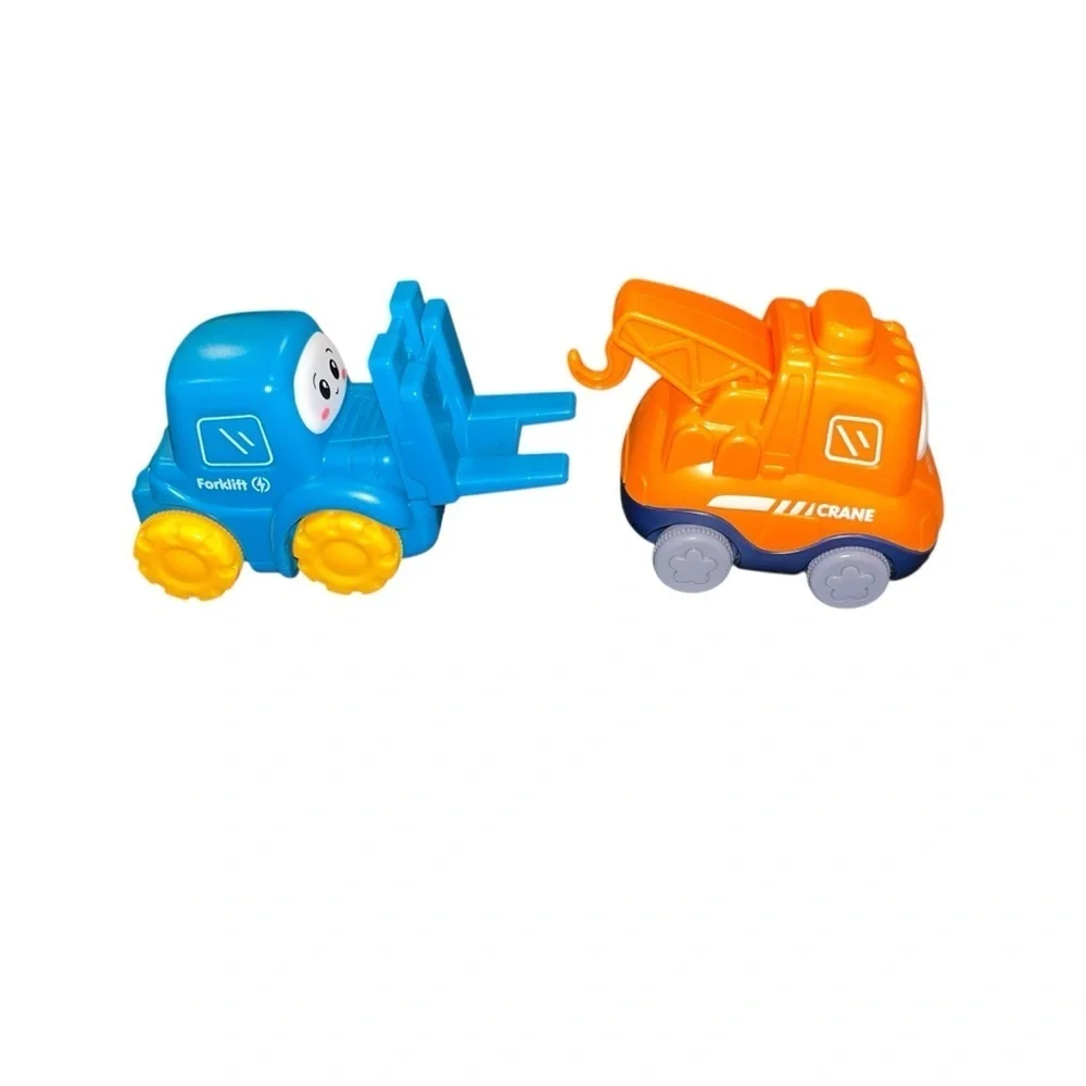 ALASOU pullback vehicle lot crane forklift baby toddler